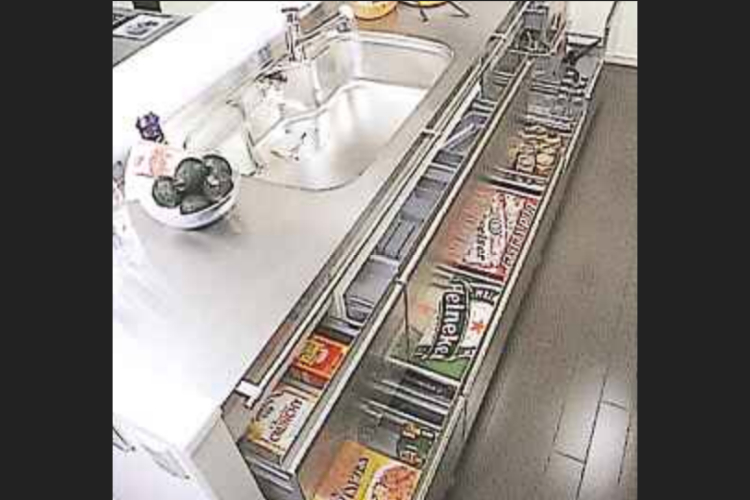 ガーデンヒルズ千里中央のキッチン収納