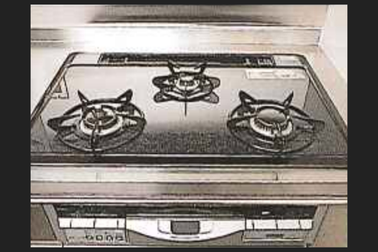 ガーデンヒルズ千里中央のガラストップコンロ