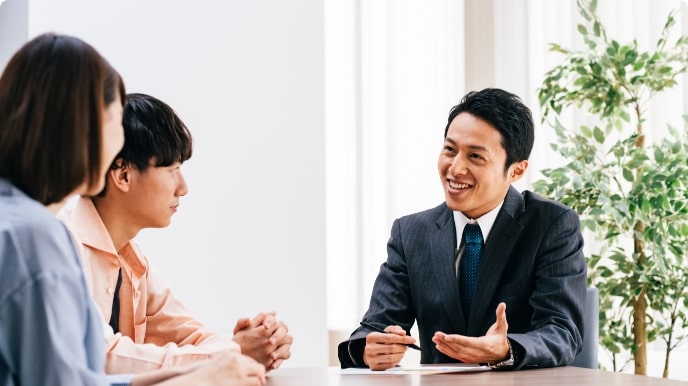 ガーデンヒルズ千里中央の専属の営業担当体制